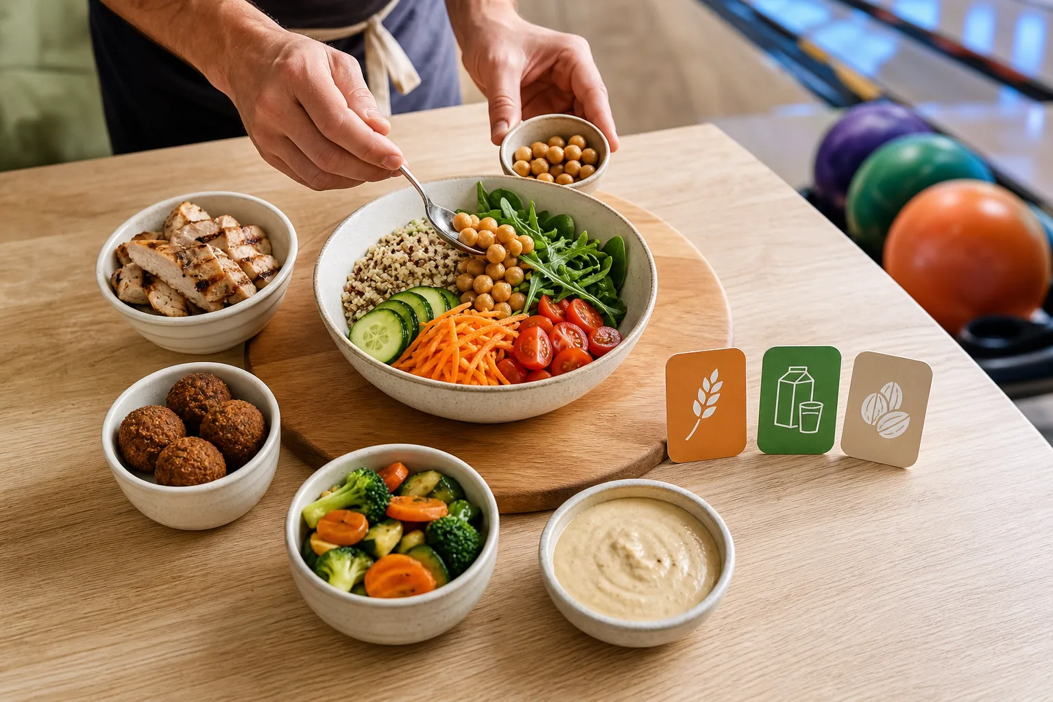 Options and allergens